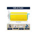 Togetderz Lot de 2 Sacs à Chaussures Résistants pour Machine à Laver – Filet de Lavage Réutilisable avec Fermeture Éclair, Protège Tous Types et Tailles de Chaussures – Jaune