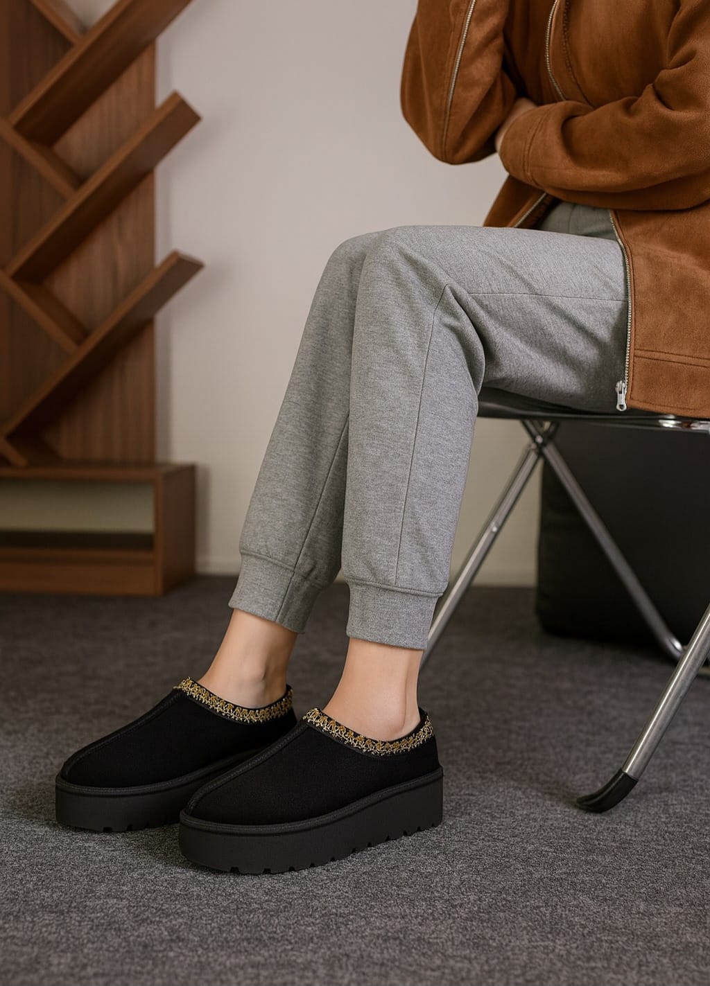 Mules d’hiver – Confort & chaleur